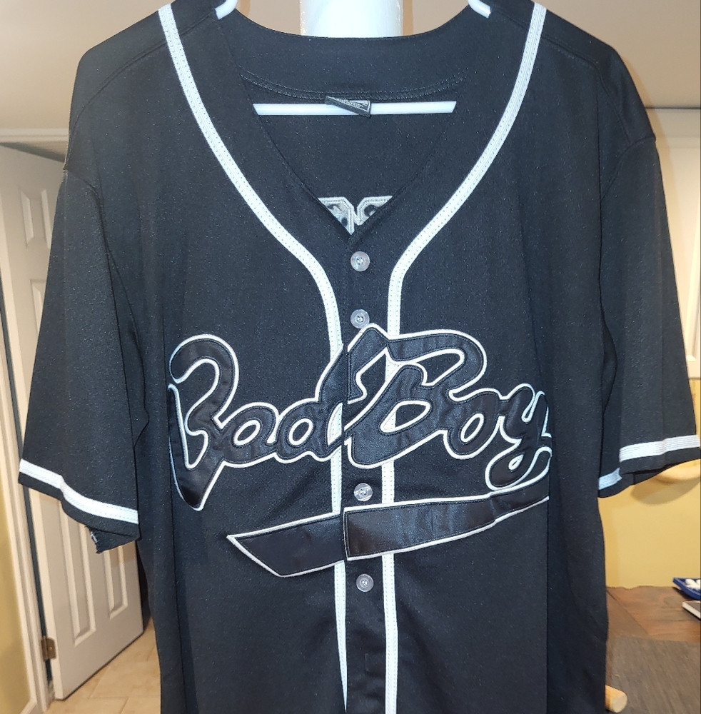 Vintage Biggie Bad Boy Black Men's Shirt